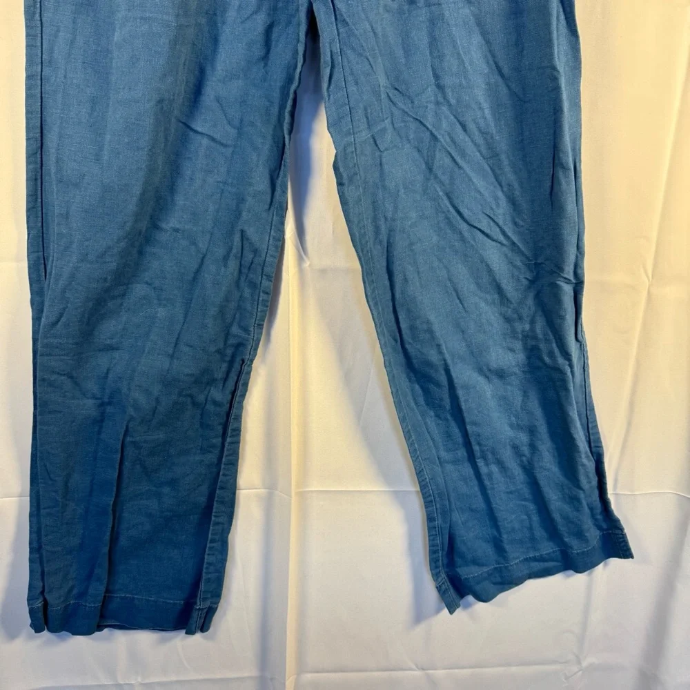 Madewell Classic Indigo Blue Shorewalk Cover-Up Jogger Pants Women's Size XS - Picture 5 of 9
